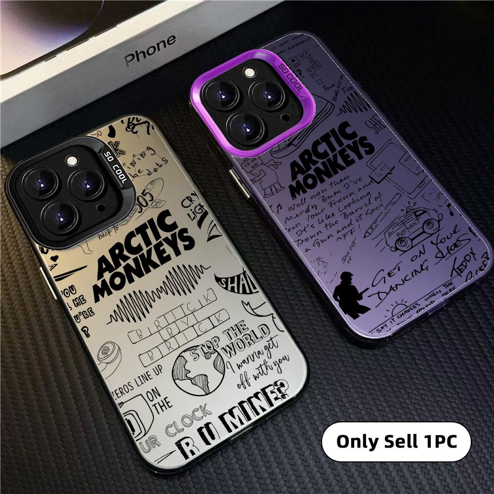 Matte Pc Case - A-Arctic Monkeys Grubu Telefon Kılıfı, Renkli